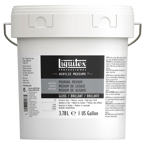 Liquitex Pouring Medium Gloss 3.78 Litre Home Arts And Crafts Painting