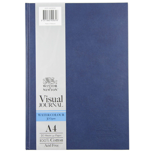 Winsor And Newton Hardbound Water Colour Visual Journal A4