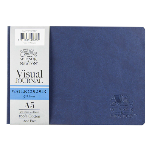 Winsor And Newton SoftCover Cotton Water Colour Visual Journal A5L