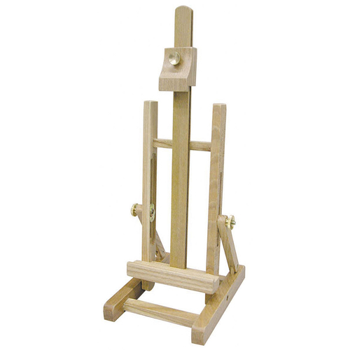 Jasart Tabletop Compact Easel Painting Canvas Stand 37cm - Natural