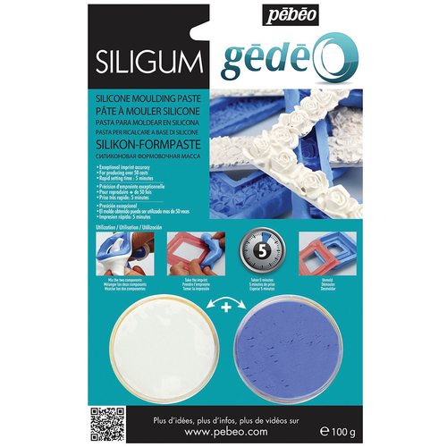 Pebeo Gedeo Moulding Siligum 100g Art And Craft Statue