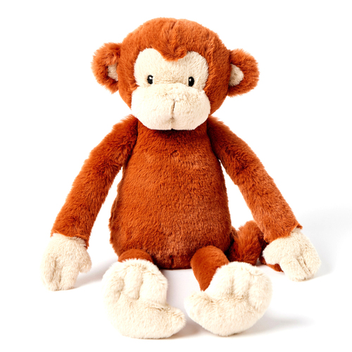 Jiggle & Giggle Polyester Gigi The Monkey Brown 0m+ 40cm