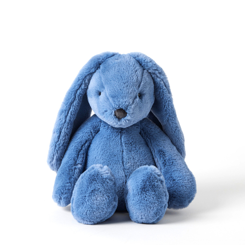 Jiggle & Giggle Polyester Bunny Medium Cobalt Blue 0m+ 35cm