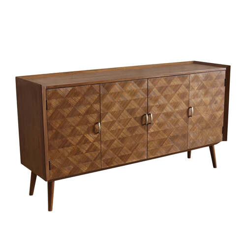 J.Elliot Home Tasmin 4-Door Buffet 170x90cm Sideboard - Natural