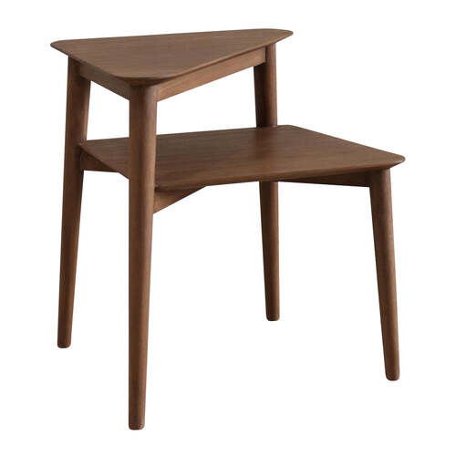 J.Elliot Dayton 60x52x65cm Double Top Side Table - Natural