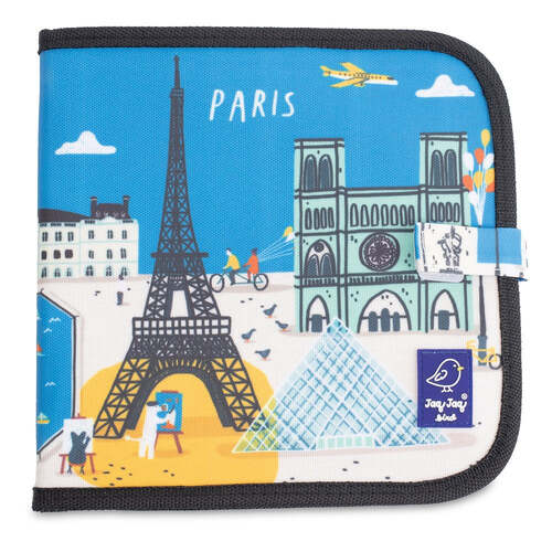 Jaq Jaq Bird Cities of Wonder Erasable Book Paris 3y+