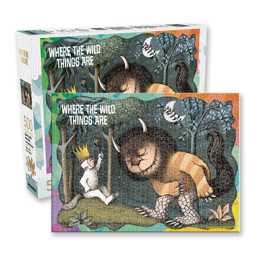 500pc Aquarius Where The Wild Things Are 35x48cm Jigsaw Puzzle 14y+