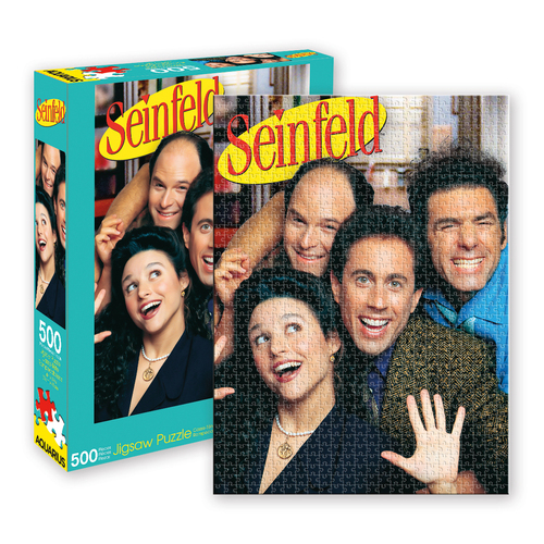 500pc Aquarius Seinfeld Group 35x48cm Jigsaw Puzzle 14y+