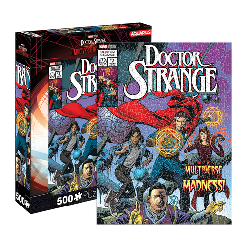 500pc Aquarius 35x48cm Marvel Dr Strange MultiVerse Comic Jigsaw Puzzle