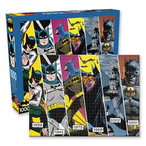 1000pc Aquarius DC Comics Batman Timeline 51x71cm Jigsaw Puzzle 14y+