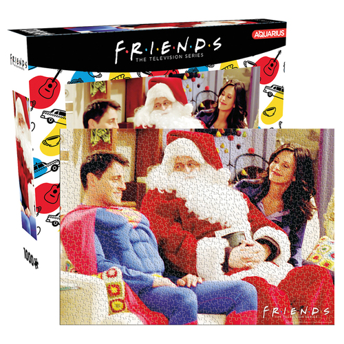 1000pc Aquarius 51x71cm Friends Christmas Jigsaw Puzzle 14y+