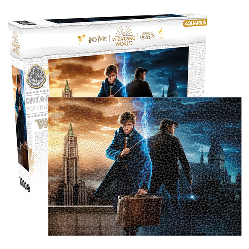 1000pc Aquarius 51x71cm Harry Potter Wizarding World Jigsaw Puzzle 14y+