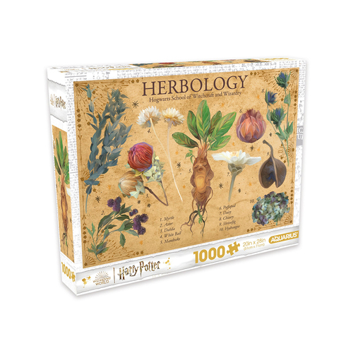 1000pc Aquarius Harry Potter Herbology Jigsaw Puzzle 51x71cm