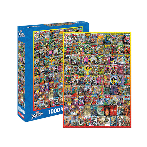 1000pc Aquarius Marvel X-Men Covers Jigsaw Puzzle Game