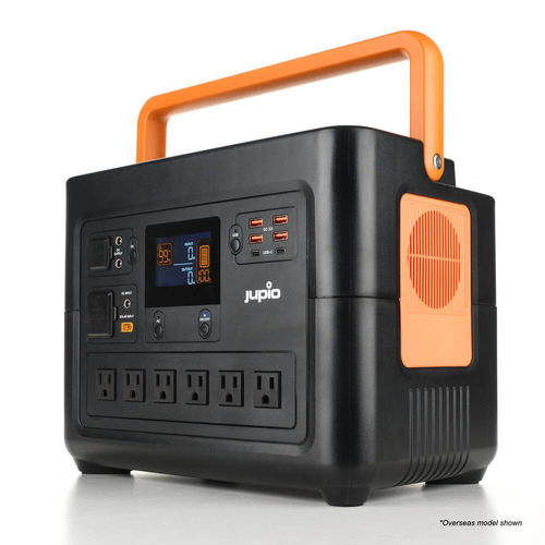 Jupio 1500W Powerbox 14-Ports Power Generator w/ Handle - Black/Orange