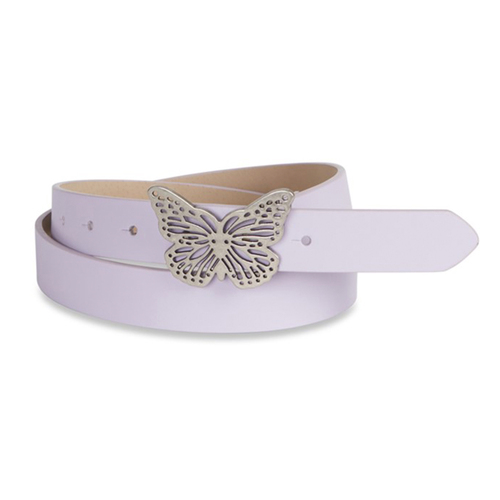 Jessica Simpson Size S/M Women's Butterfly Feature Buckle Hip Belt Lilac