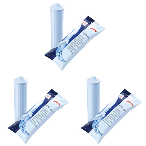 3PK Jura Claris Blue Water Advanced Filter Cartridge For Coffee Machines