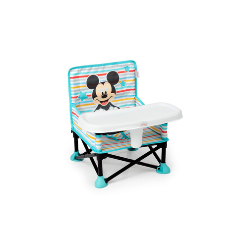 Bright Starts Mickey Mouse Pop ‘N Sit Baby Portable Booster Seat 6m+