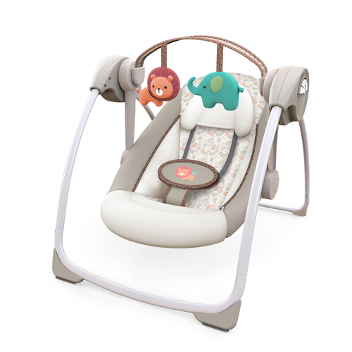 Ingenuity Soothe 'N Delight Cozy Kingdom Baby Portable Swing 0m+