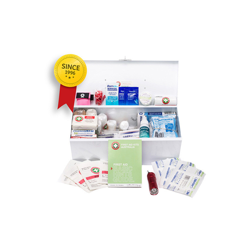 First Aid Kits Australia Plumber First Aid Kit - Metal Portable