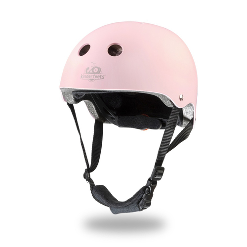 Kinderfeets Toddler Bike Helmet Fits Head 46-52cm Matte Rose