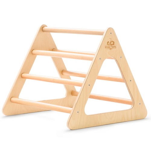 Kinderfeets 46cm Wooden Pikler Triangle Kids Climbing Frame Small 1y+