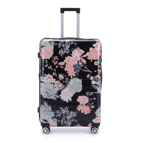 Kate Hill Bloom Large Wheeled Trolley Hard Suitcase Luggage Floral 120-139L