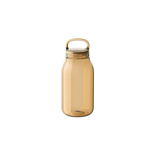 Kinto Copolyester/Silicone 300ml Water Bottle - Amber