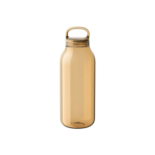 Kinto Copolyester/Silicone 500ml Water Bottle - Amber