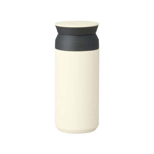 Kinto Stainless Steel 350ml Travel Tumbler Bottle - White