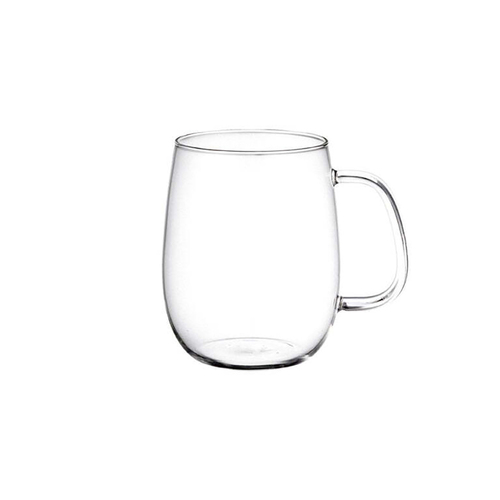 Kinto Unitea 510ml/12.5cm Glass Cup w/ Handle Large- Clear