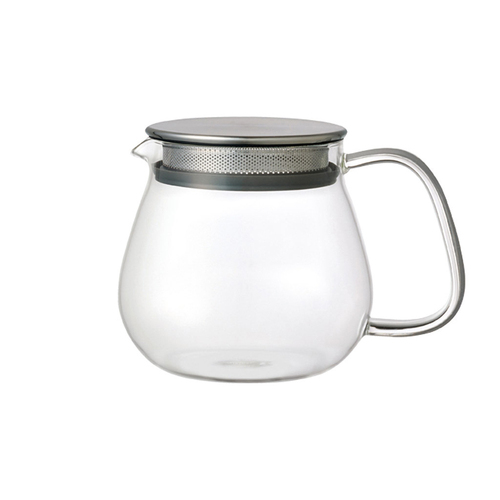 Kinto Unitea 460ml One Touch Teapot w/ Lid - Clear