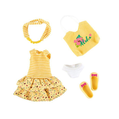 6pc Kruselings Outfit Summer Queen Costume For 23cm Dolls 3y+