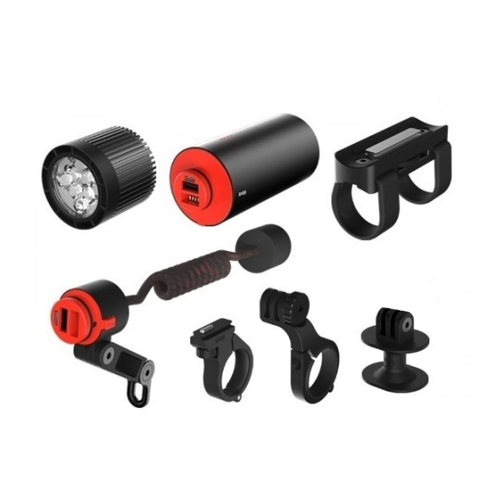 Knog PWR Mountain 2000 Lumens Bicycle Front Light Kit - Black