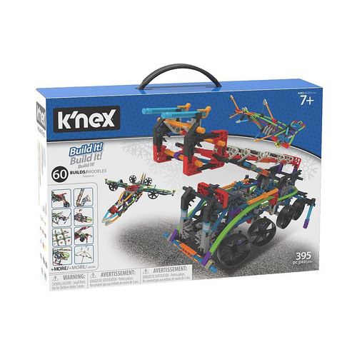 Knex Intermediate 60 Model Kids/Children Construction Building Playset 7+