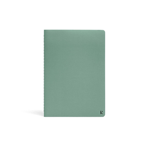 Karst 52-Sheets A5 Stone Paper Journal Plain/Ruled Twin Pack Eucalypt