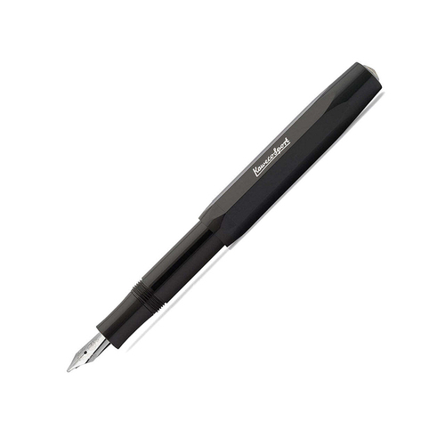 Kaweco Plastic Calligraphy Fountain Pen 1.1mm Nib - Black