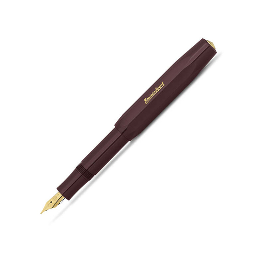 Kaweco Classic Sport Plastic Fountain Pen Fine Nib - Bordeaux