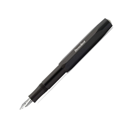 Kaweco Plastic Calligraphy Fountain Pen 1.5mm Nib - Black