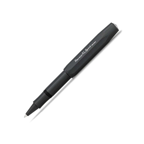 Kaweco AL Sport Aluminium Rollerball Pen Medium Nib - Black