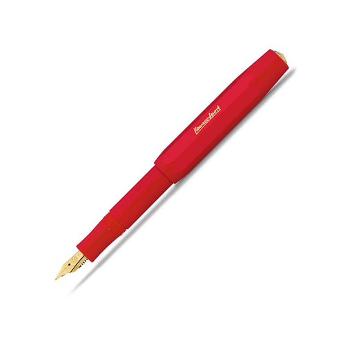 Kaweco Classic Sport Plastic Fountain Pen Fine Nib - Red