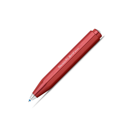 Kaweco AL Sport Aluminium Ballpoint Pen - Deep Red