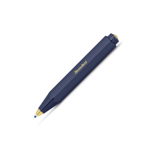 Kaweco Classic Sport Plastic Ballpoint Pen Medium Nib - Navy