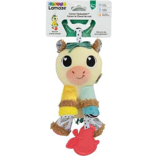 Lamaze Carson Clydesdale Clip & Go Kids/Childrens Toy 0+