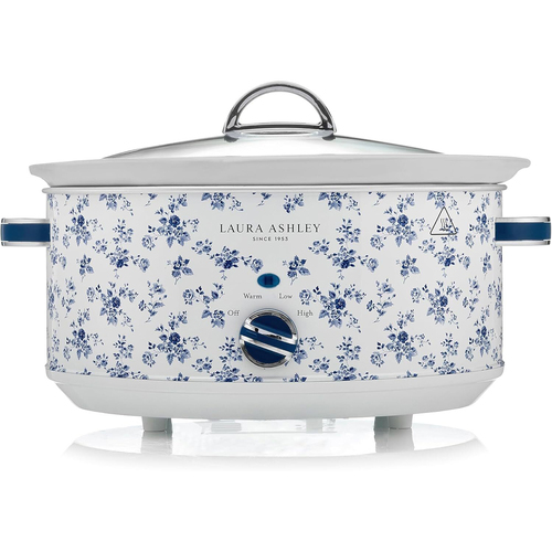 Laura Ashley VQ Slow Cooker Non-Stick 3.5L - China Rose