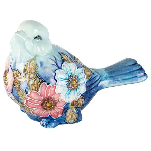 Old Tupton Ware Summer Bouquet Bird Home Decor Decorative Statue