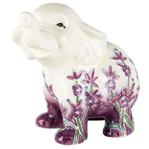 Old Tupton Ware Lavender Elephant Home Decor Decorative Statue