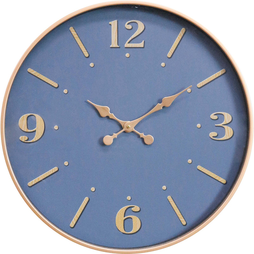 LVD Legatoglass Hanging Wall Clock Analogue 60cm Round Decor