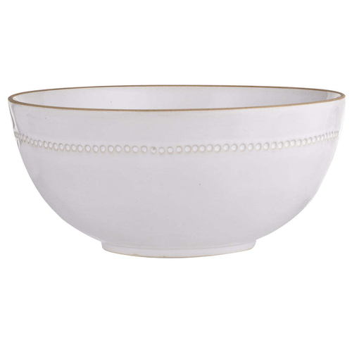 Ladelle Cameo Stoneware 26cm Salad Bowl Round - Ivory