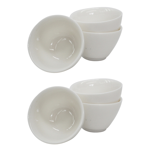 2PK LVD Ceramic 6.5cm Suet Jade Dip Bowl Round Dinnerware - White